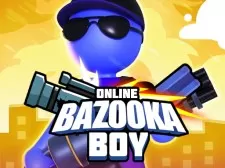 Ragazzo bazooka in linea